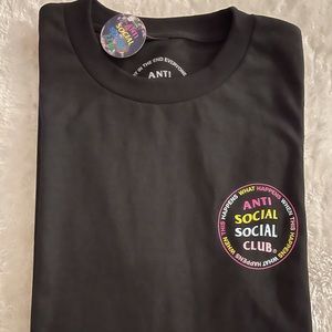 Anti Social Social Club What Happened Tee Black S